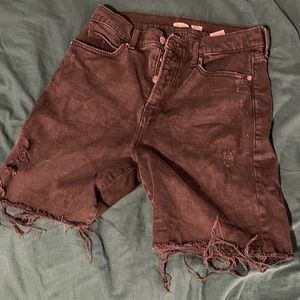 Black SkyHii Rise Black shorts (old navy)